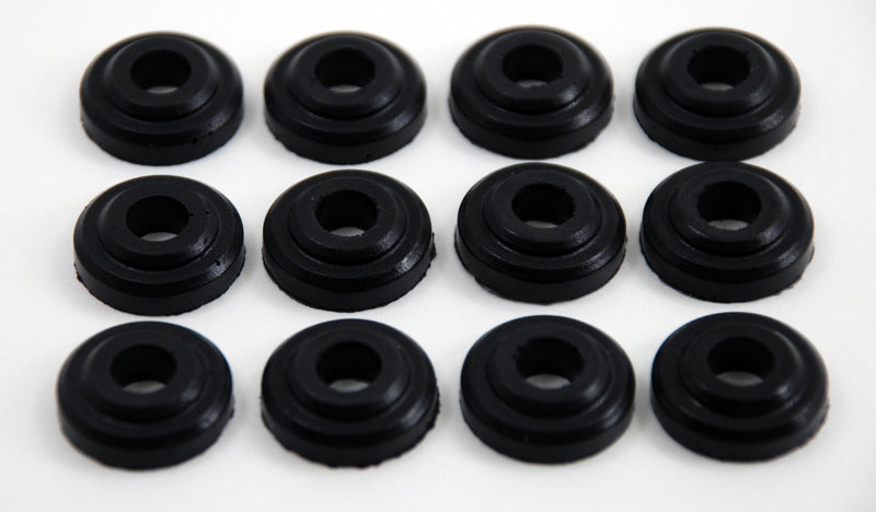 Isolate It!: Sorbothane Vibration Isolation Bushing 50 Duro (.28" ID - .72" OD - .22" Thick) - 12 Pack