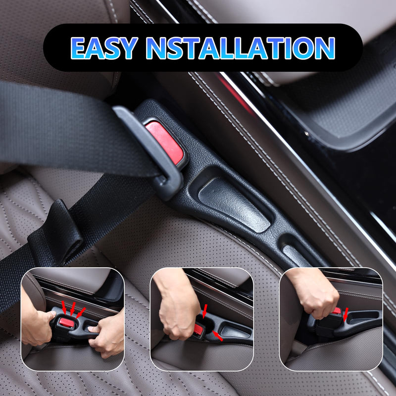 【Compatible with Honda CR-V】 Seat Gap Filler,No Drop Seat Guard Compatible with Honda CR-V,Drop Seat Guards for Cars(2Pcs),Emergency Keychain Car Escape Tool(2Pcs)