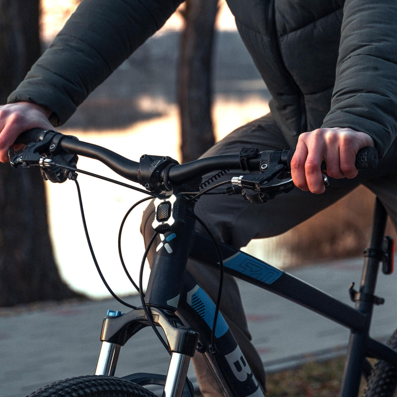 [New V2] ZIREN 120-140dB USB-C High-Traffic Bike Horn & LED Light - Loudest Electric Horn - New V2 Control Switch - V2 USB-C Rechargeable - IPX4 Waterproof Ziren / Usb-c