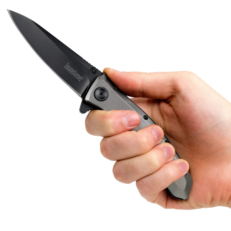 Kershaw Grid Pocket Knife Gray