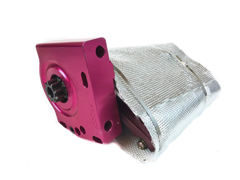 Universal Starter Heat Shield Barrier Blanket, prevents premature starter failure - Thermal Zero - Fits starters on Chevrolet, Ford, Chrysler, Small Block, Big Block engines and many more.