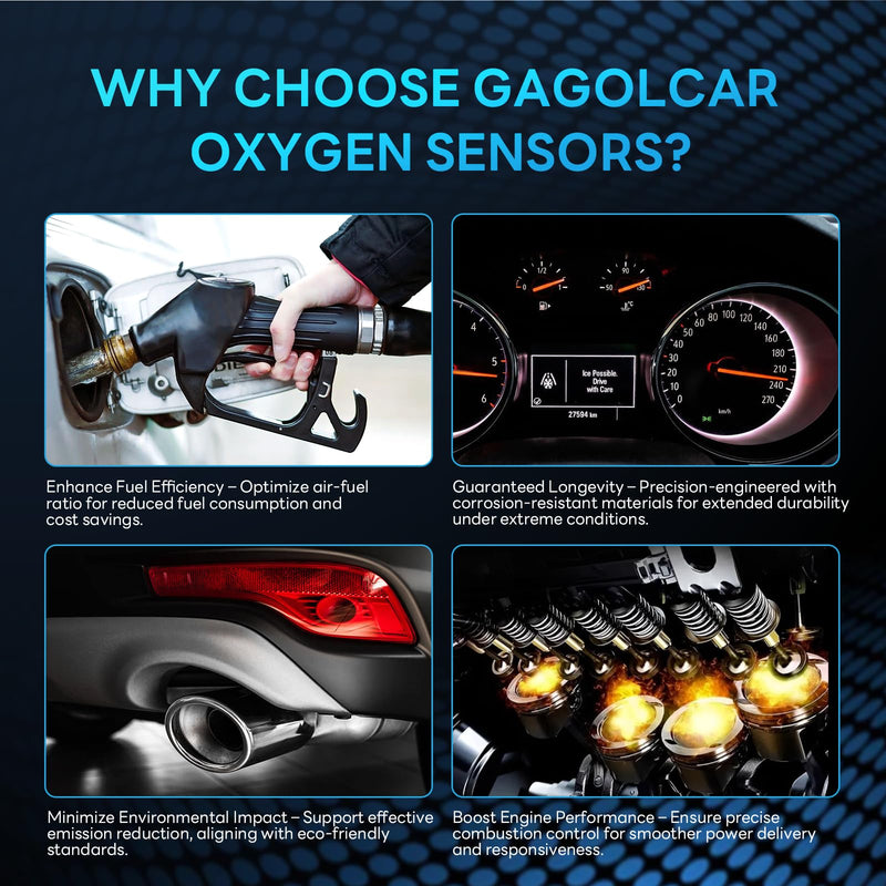 Oxygen Sensor Downstream Compatible with Subaru Forester Impreza Replace # 13469