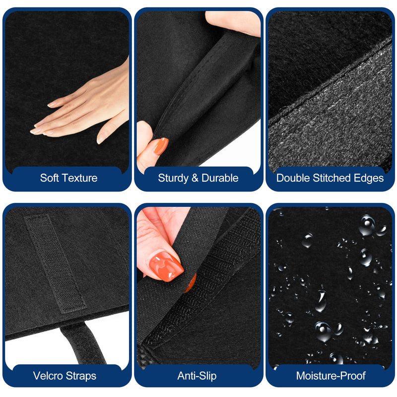 50"–55" TV Moving Cover, Thick Felt Dust Anti-Scratch | TV Screen Cover with Bottom Strap for TV Moving, Home Renovation & Pet Scratch or Other Furniture 50"-55"