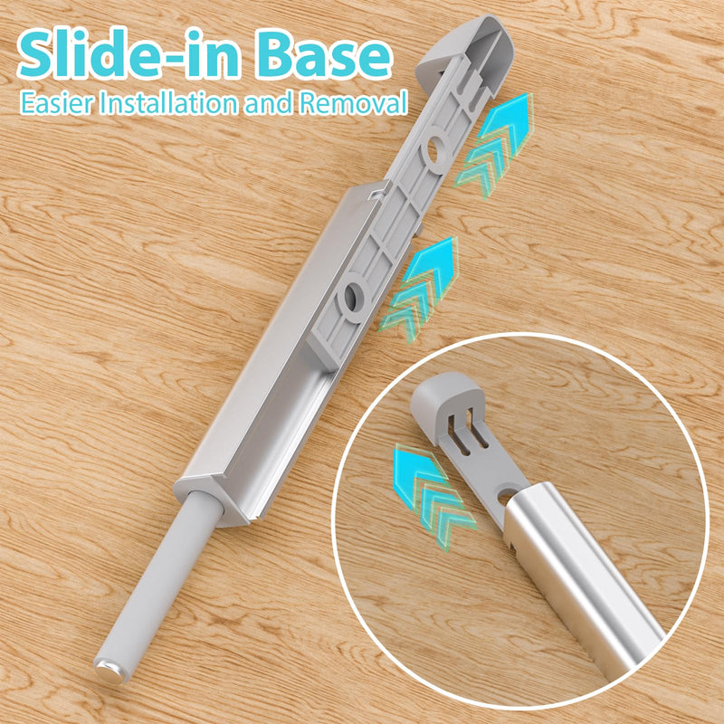 Magnetic Push Latches, 8 Pack, Push to Open Door Latch, Heavy Duty Cabinet Hardware for Hidden Doors, Drawers, Wardrobes, Kitchen, and RV Closets, Easy Install, Silent Operation Cylindrical