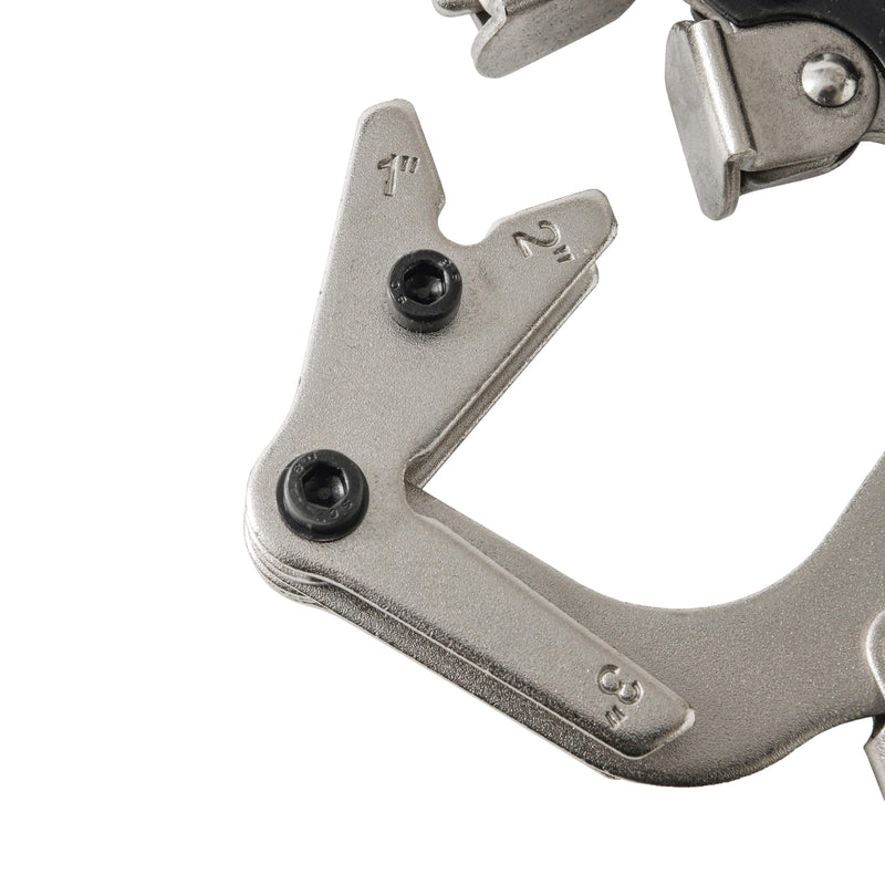 Xiao & Dao Pro Locking Welding Clamp with Swivel V type Pads And Installing Support clips,mount tools,woodworking,10Inch 2-PACK 10‘’2-pack