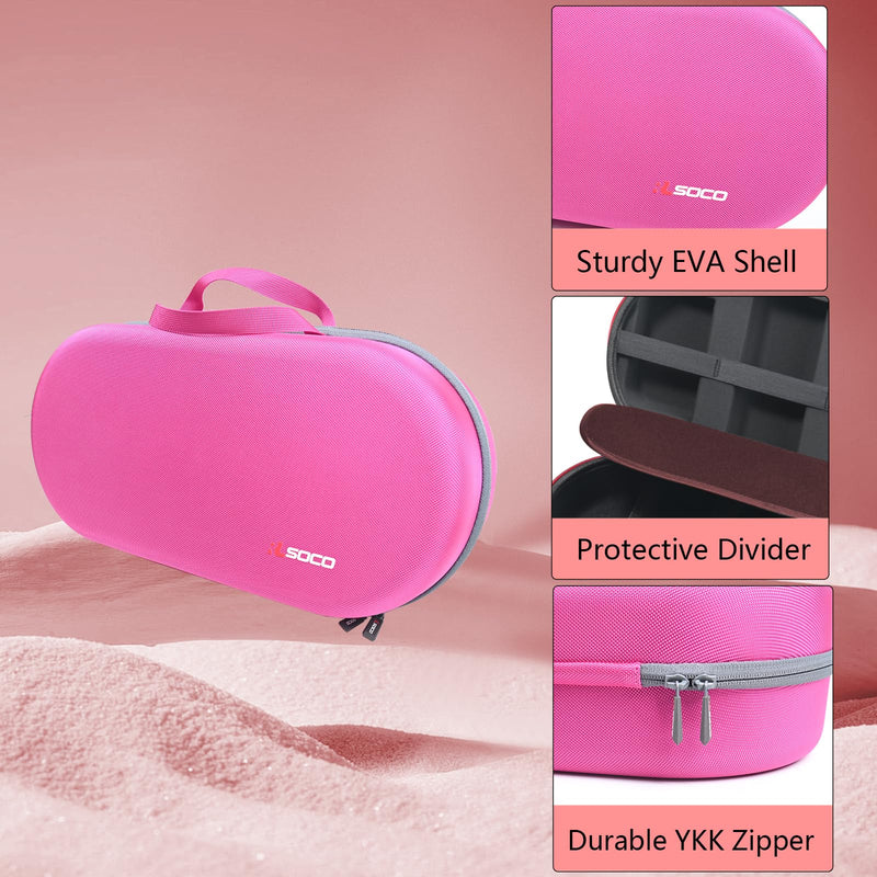  [AUSTRALIA] - RLSOCO Case for Dyson Airwrap i.d. Multi-Styler and Dryer Curly+Coily HS08 (Case Only) - Pink