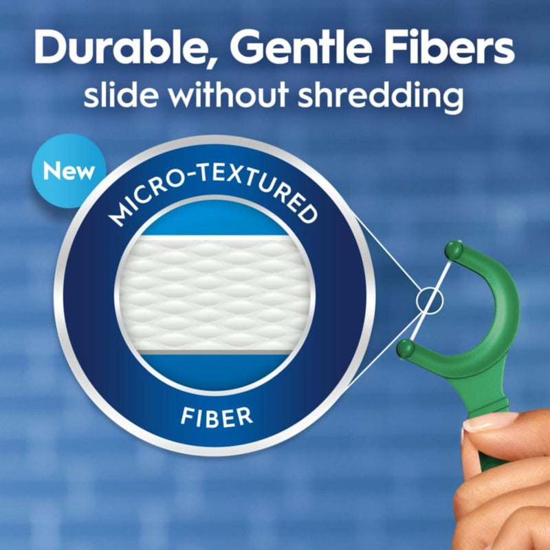 Oral-B Complete Glide Dental Floss Picks Plus Scope Outlast, Long Lasting Mint, 75 Dental Floss Picks, Pack of 6 450 Count (Pack of 1)
