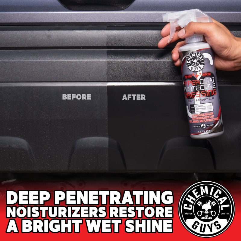 Chemical Guys TVD11116 G6 HyperCoat High Gloss Coating Protectant Sprayable Dressing (Works on Vinyl, Rubber, Plastic, Tires and Trim) Safe for Cars, Trucks, Motorcycles, RVs & More, 16 fl oz 16 Fl Oz (Pack of 1)
