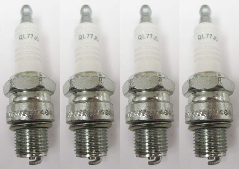 Champion 828M Pack of 4 Copper Marine Spark Plugs (QL77JC4)