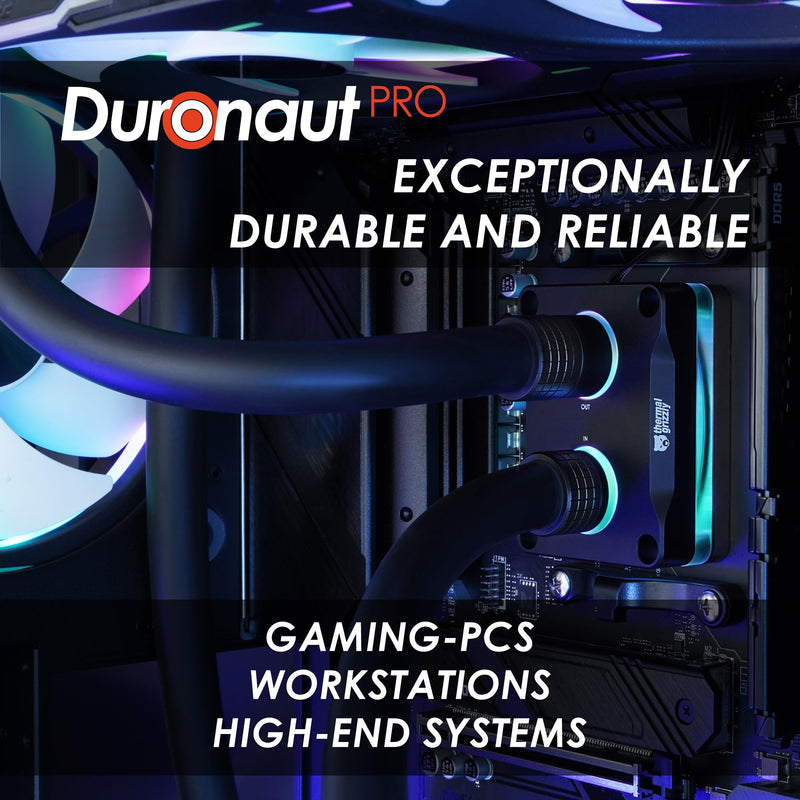 Thermal Grizzly Duronaut Pro - 6 Gram Thermal Paste for CPU | Exceptional Long-Term Stability and Thermal Conductivity for CPU, GPU, Consoles and Demanding Industrial Cooling Systems