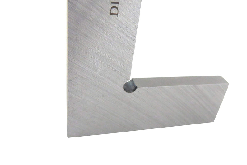 Kinex 4033-12-007 3 Inches Tall x 2 Inches Wide Flat Solid Machinist Square DIN 875/1 Square to w/in 0.0005 Inches
