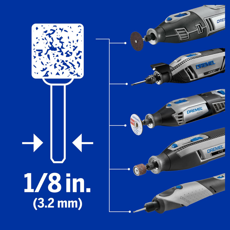 Dremel 730-01 All-Purpose Rotary Tool Accessories Kit - 52 Piece Assorted Set- Includes a Carving Bit, Sanding Drums, Grinding Stones, Cutting Discs, and a Storage Case (Pack of 2) Pack of 2 Industrial