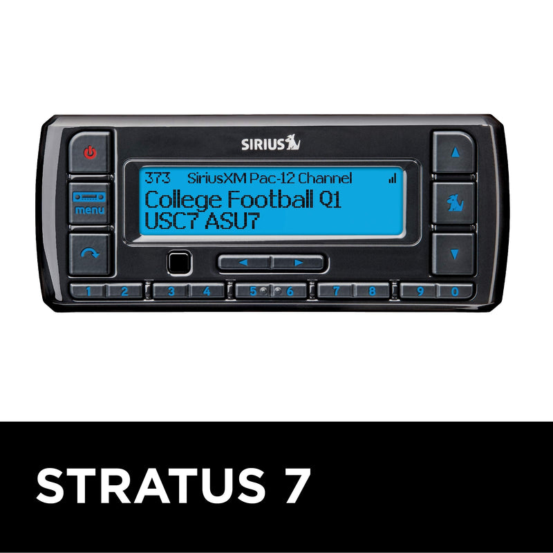 SiriusXM Stratus 7 Satellite Radio with Vehicle Kit | 3 MONTHS ALL ACCESS FREE WITH SUBSCRIPTION Single Standard Packaging