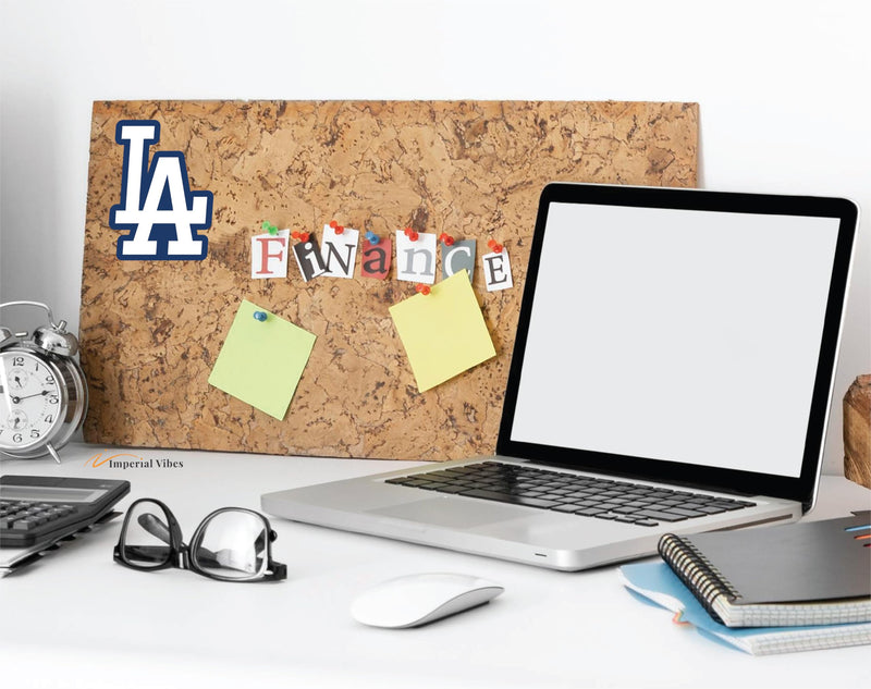 IMPERIAL VIBES – Los Angeles Sticker – Vinyl Decal for Car, Truck, and Van – Indoor and Outdoor IPad Decals - Removable Laptop Sticker – Waterproof Decal for Window and Waterbottle– Pack of 2 Imp 55