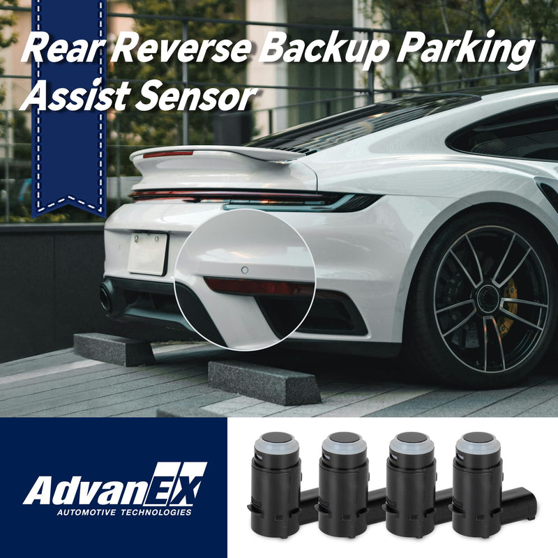 4Pcs 9L3Z15K859D 9L3Z-15K859-D Rear Reverse Backup Parking Assist Sensor Compatible with 2009-2014 F-150 Replace 9L3Z15K859C 9L3Z-15K859-C 684-063