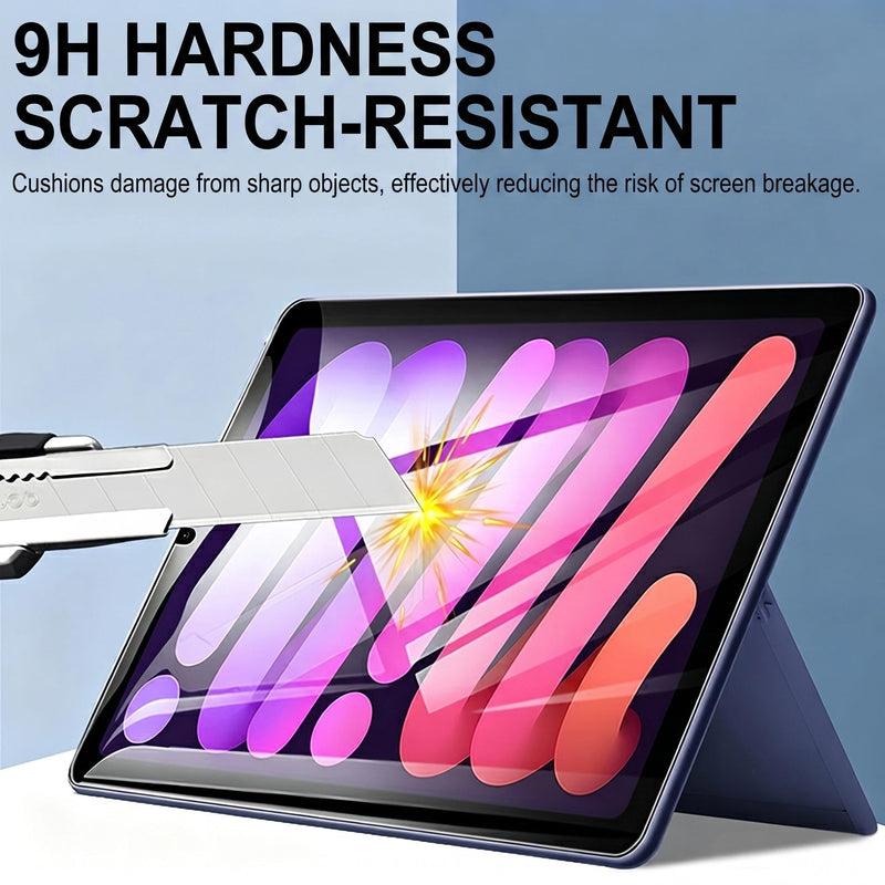 2 Pack Screen Protector for iPad Mini 7 (A17 Pro) 2024 & Mini 6 2021 8.3 inch, Tempered Glass for iPad Mini 7th/6th Generation A2993 A2995 A2996, Case Friendly