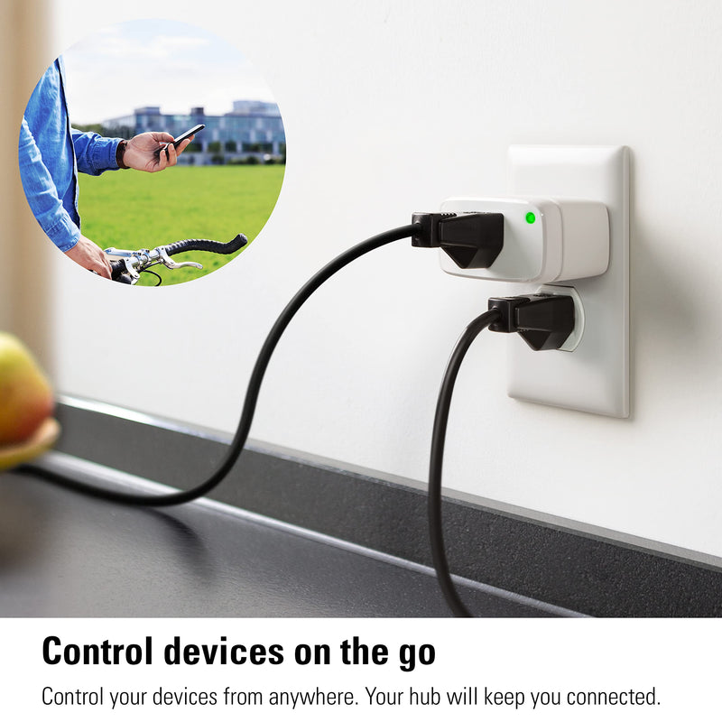 Eve Energy (Matter) 2 Pack – Smart Plug, App and Voice Control, 100% Privacy, Matter Over Thread, Works with Apple Home, Alexa, Google Home, SmartThings, Requires Thread Border Router
