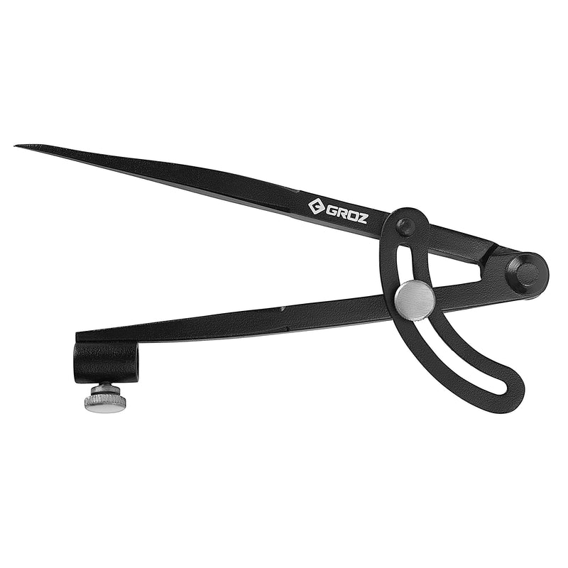 Groz 01550 6" Wing Compass, powder coated finish 6"