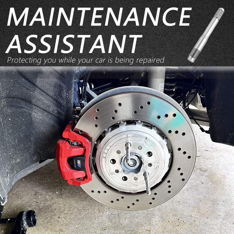 M14x1.5 Wheel Alignment Pin,Stainless Steel Wheel Alignment Tool Align Wheel with Lug Bolt Holes,Universal Car Accessories Wheel Hanger Tire Alignment Tool for Most Car Truck SUV Wheel