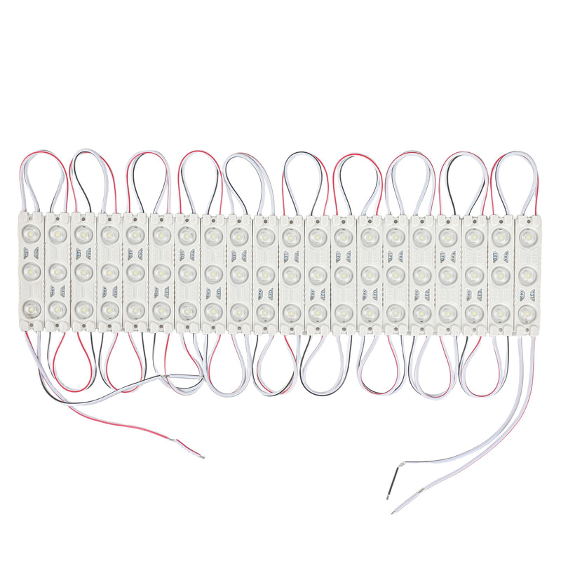 Super bright 200pcs 2835 3 LED Module White Waterproof Decorative Light for Letter Sign Advertising Signs with Tape Adhesive Backside 3 Years Warranty