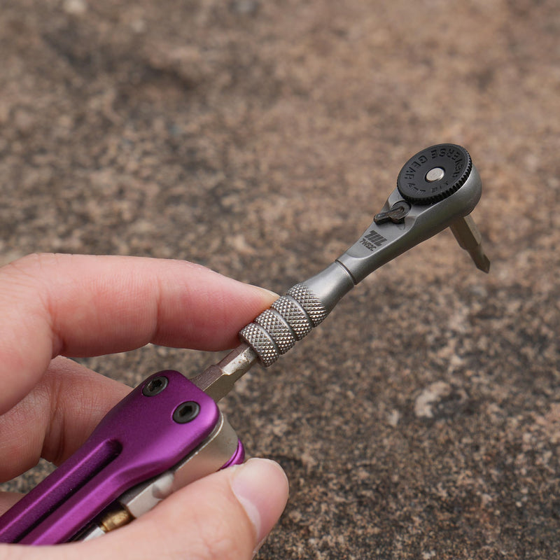 711L Micro Ratchet Wrench with Knurled Grip - 4mm Precision Ratcheting Screwdriver, Mini Ratchet Tool for Electronics, Watch, Phone & Device Repair