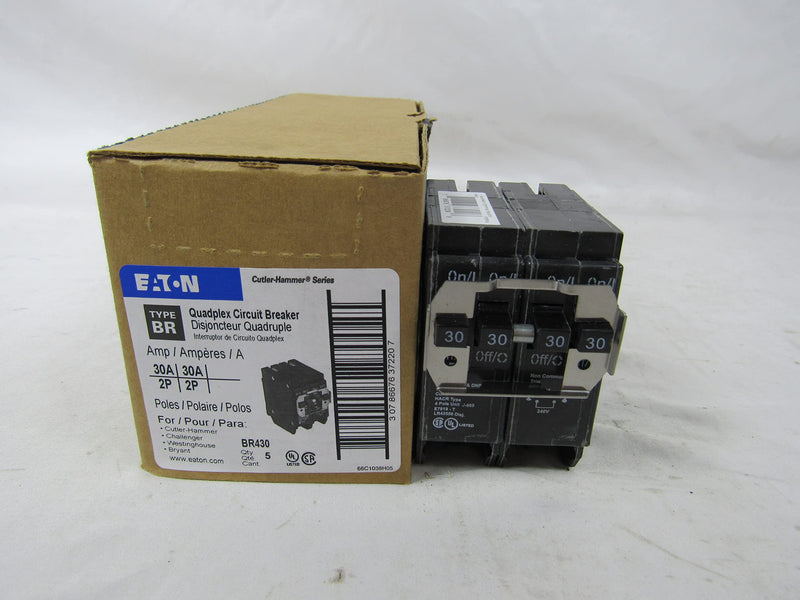 Cutler Hammer, br430 BR, 230-230 Amp, QUAD Pole, 240 Volt, Molded Case Circuit Breakers from Eaton / Cutler-Hammer / Westinghouse/Challenger/Bryant