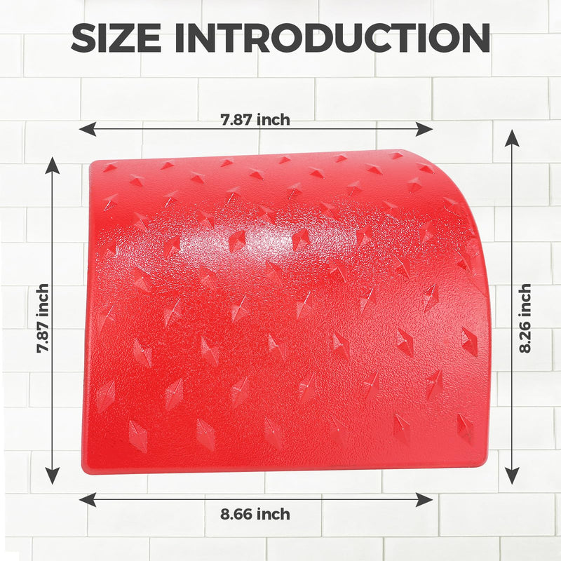Cowl Body Armor Outer Cover, Compatible with 2007-2018 Jeep Wrangler JK, JKU Unlimited, Rubicon, Sahara X, and Off Road Sport Models (red) red