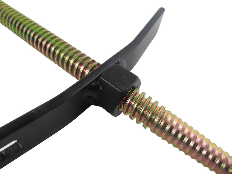 Taytools 101904 2 Piece Set Large and Small Carvers Screws 1/2” and 5/8” Diameter Tapered Threads 6-1/2” and 9-1/2” Overall Length