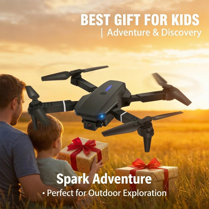 Drone with Camera 1080P HD,FPV Foldable Mini Drone for Adults （Black） | Drone with Camera 1080P HD,FPV Foldable Mini Drone for Adults