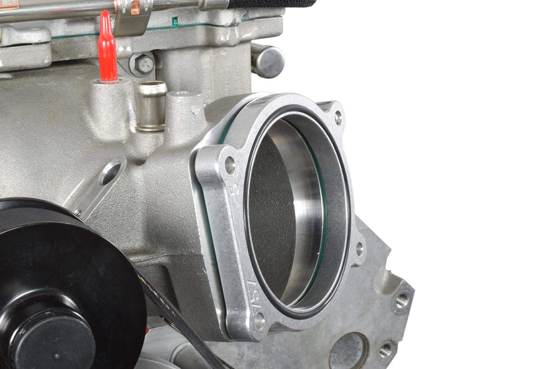 ICT Billet LSA LS3 Throttle Body Spacer 1/2 inch Adapter LS Clearance 4 Bolt TB DBW 551757-5