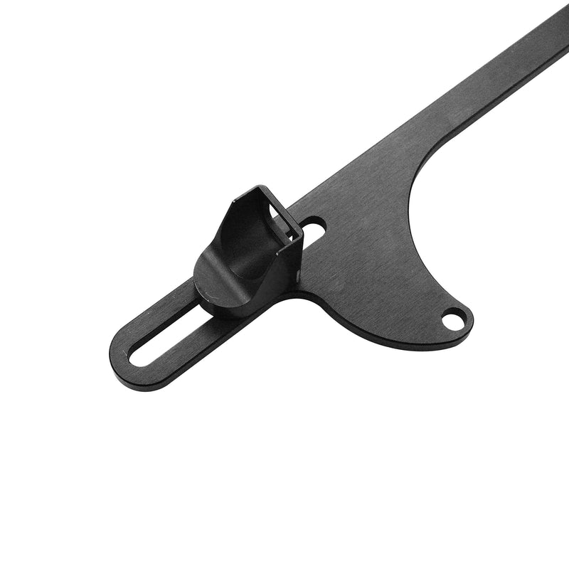 Throttle Cable Bracket holley 4150 4160 Series Adjustable Aluminum Carburetor Bracket Black