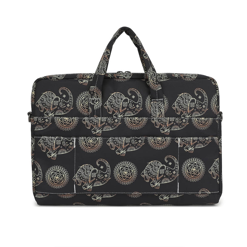  [AUSTRALIA] - Ezrelia15-15.6 inch Laptop Shoulder Bag, for MacBook Pro 16, Hp Lenovo Dell 14 inch Waterproof Messenger Bag Case Sleeve 15 inch/15.6 inch Elephas