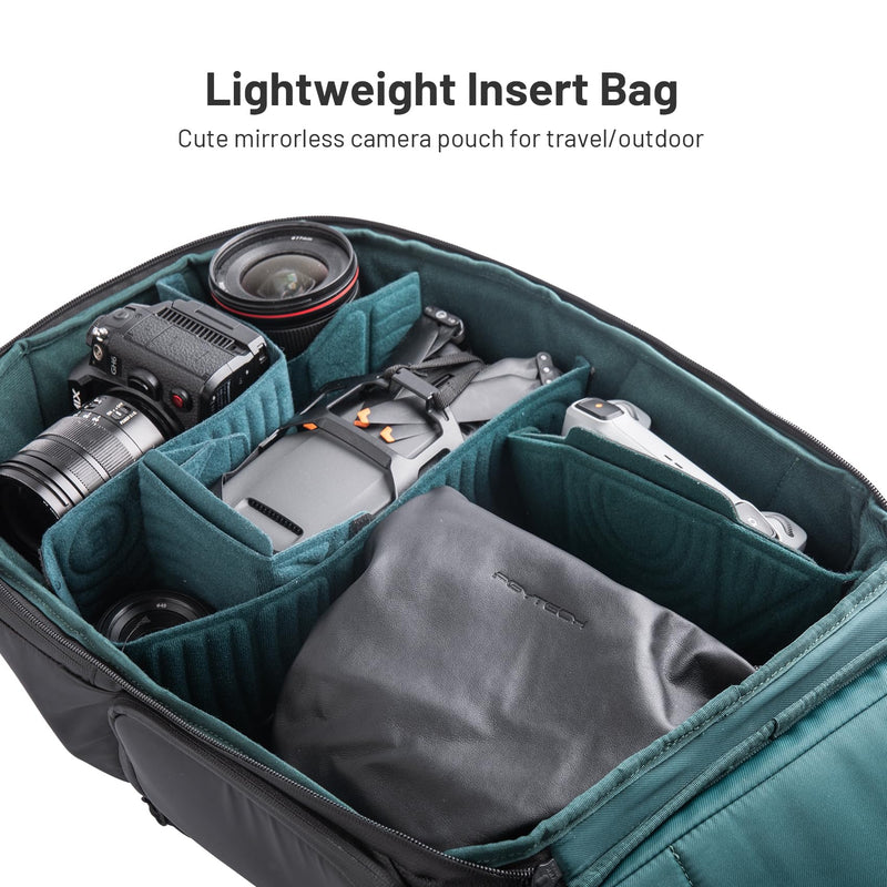 PGYTECH OneGo Cloud Camera Sling Bag Small Soft Camera Case Pouch Handbag | Camera Pouch Compatible with Mirrorless Cameras/Nikon/Canon/Sony/Fuji/Pocket 4/GoPro Action Cameras Pocket 4