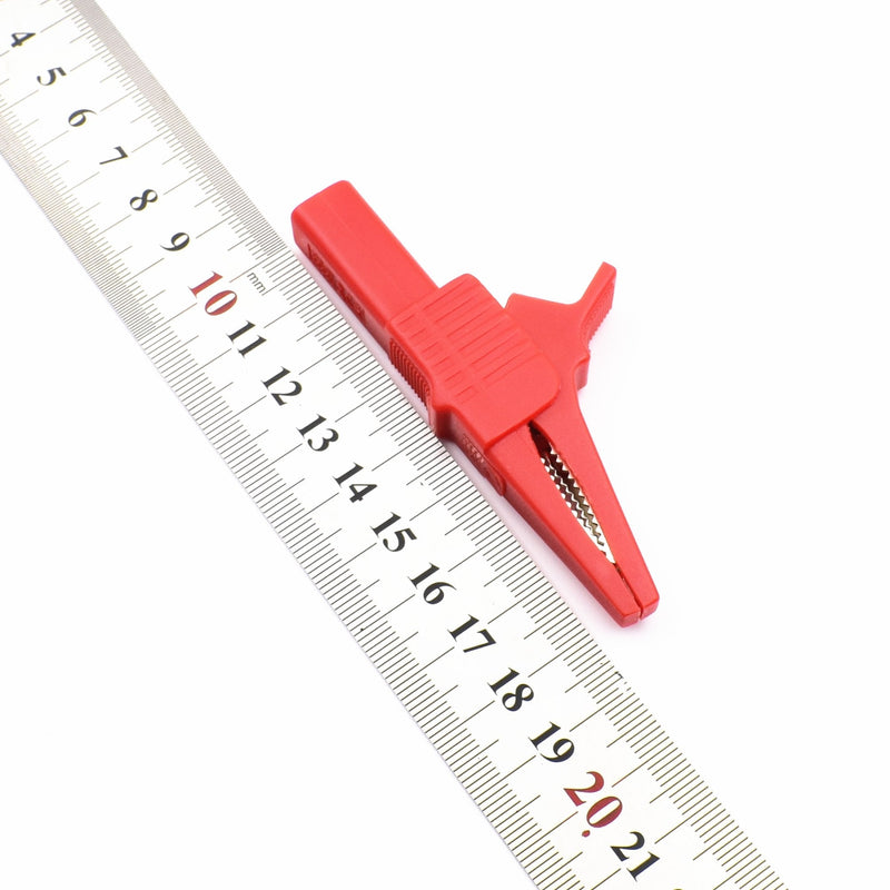 4Pcs Alligator Clip Test Lead Kit 14 AWG Heavy-Duty 4mm Banana Plug Replacement Leads,Silicone Jumpire Wires for Multimeter Meter Electrical Testing 3 Feet Test Lead Kit 4Pcs