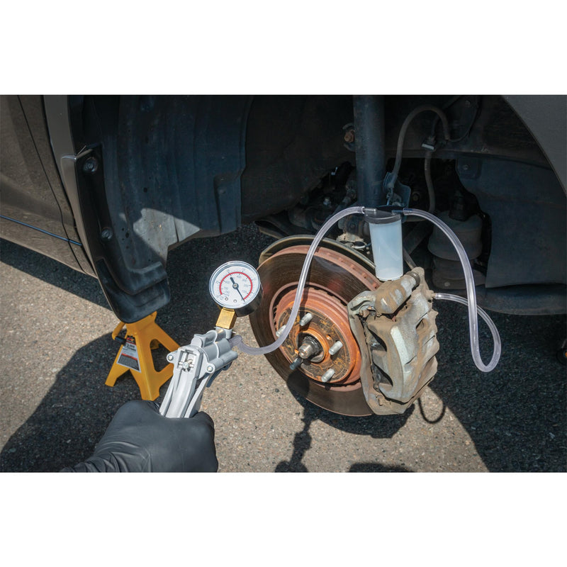 Performance Tool W87030 One-Man Hand Vacuum Pump Kit for Brake Bleeding and Automotive Tests