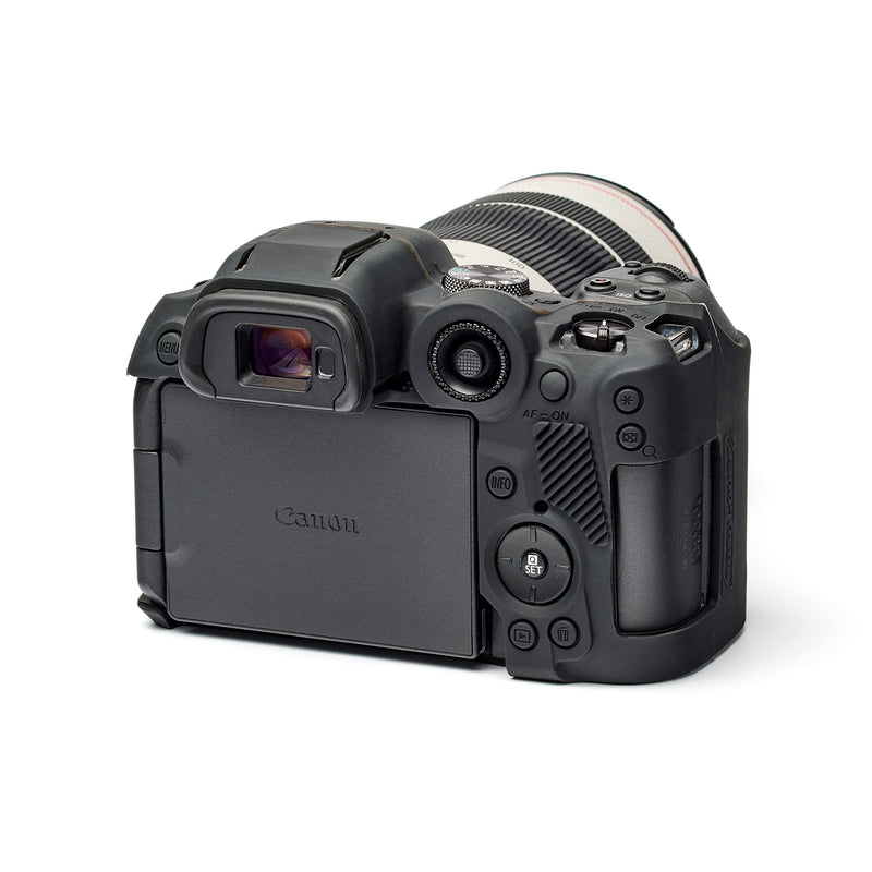 easyCover - Silicone Camera case - Protection for Your Camera Canon R7 - Black