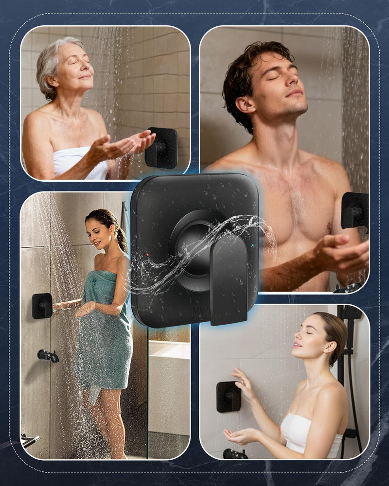2026 Upgraded T2471BL Genta Matte Black Moen Shower Handle Replacement for T2471BL Moen Trim Kit, Durable Solid Metal Lever Handle, Fits 2510 2520 2570 2590 Valves, No Corrosion(Valve Not Included)