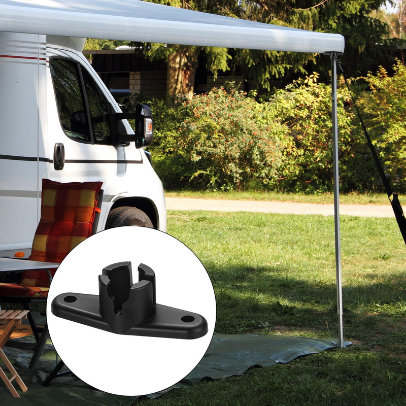 BBTO 4 Pcs Awnings Ball End Bases Compatible with Trimline Plastic Pop up Camper Awning Ball End Bases Compatible with Dometic Trim Line Camper Rafte Replacement Parts