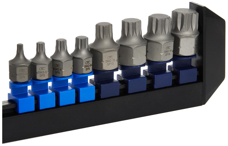 OTC 5942 8-Piece XZN 'Super Short' Socket Bit Set