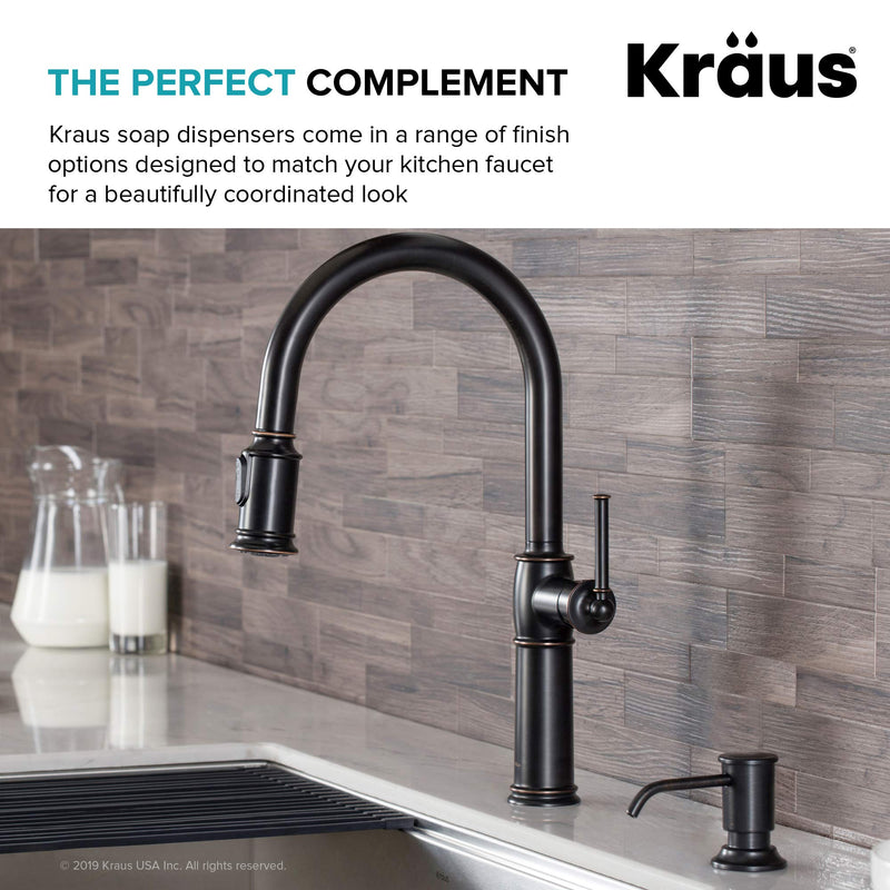 KRAUS Kitchen Soap and Lotion Dispenser in Oil Rubbed Bronze, KSD-80ORB