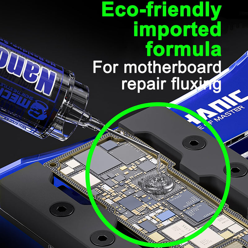 MECHANIC M35 Lead-Free Syringe Solder Flux Paste Transparent Soldering Grease for Mobile Phone Motherboard Repair Welding Tools