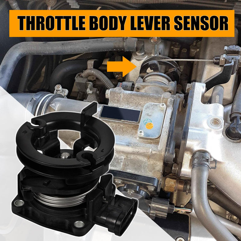 RANSOTO Throttle Body Lever Sensor Compatible with Lexus 2000-2005 GS300丨2001-2005 GS430 IS300丨2000 GS400 Replace#22060-46070 Accelerator Pedal Position Sensor