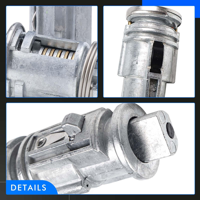 Ignition Switch Lock Cylinder with Door Lock & Keys Fit for Jeep Wrangler TJ Cherokee XJ 1998-2001 Replaces# 5003843AB, 4746311, 703719, 68001713AA For Wrangler TJ 1998-2001