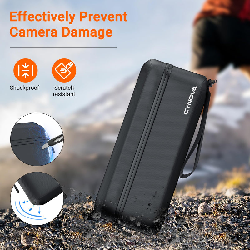 DJI Osmo Pocket 3 Carrying Case for DJI Osmo Pocket 3/4/Xtra Muse | for Creator Pocket 3 Combo Accessories, Portable Nylon Storage Protective Bag Compatible with Osmo Pocket 3 Accessories