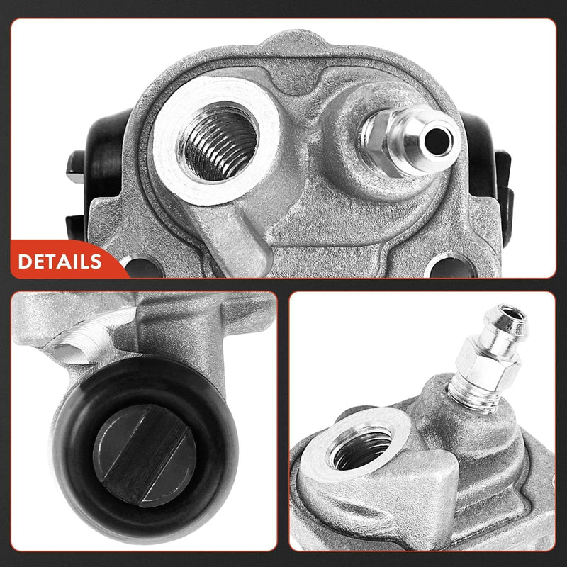 A-Premium Front Brake Wheel Cylinders Compatible with Honda Recon 250 1997-2009/2011-2014/2016-2020 Driver and Passenger Side 2-PC Set