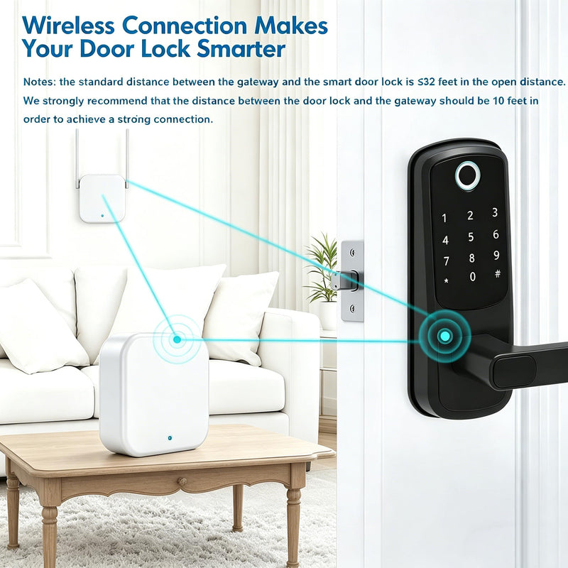 AceFox G2 Wi-Fi Gateway for TTLock, Works with Alexa Voice Control