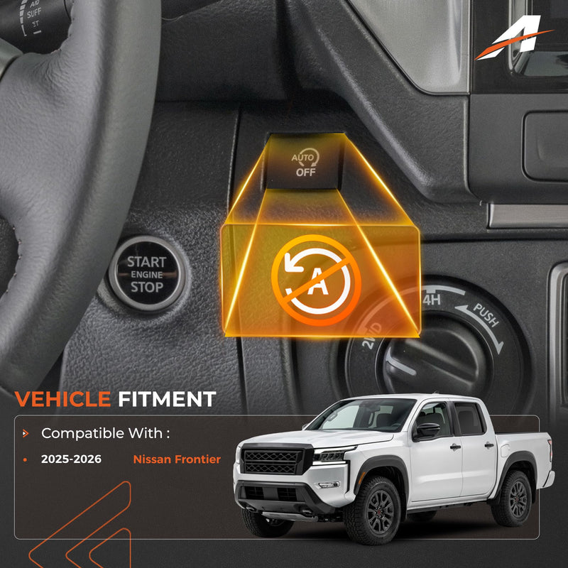 Auto Start Stop Eliminator Compatible with Nissan Frontier 2025-2026 Accessories, Plug and Play Easy Install Autostop Eliminator - Essential 2025 2026 Frontier Accessories