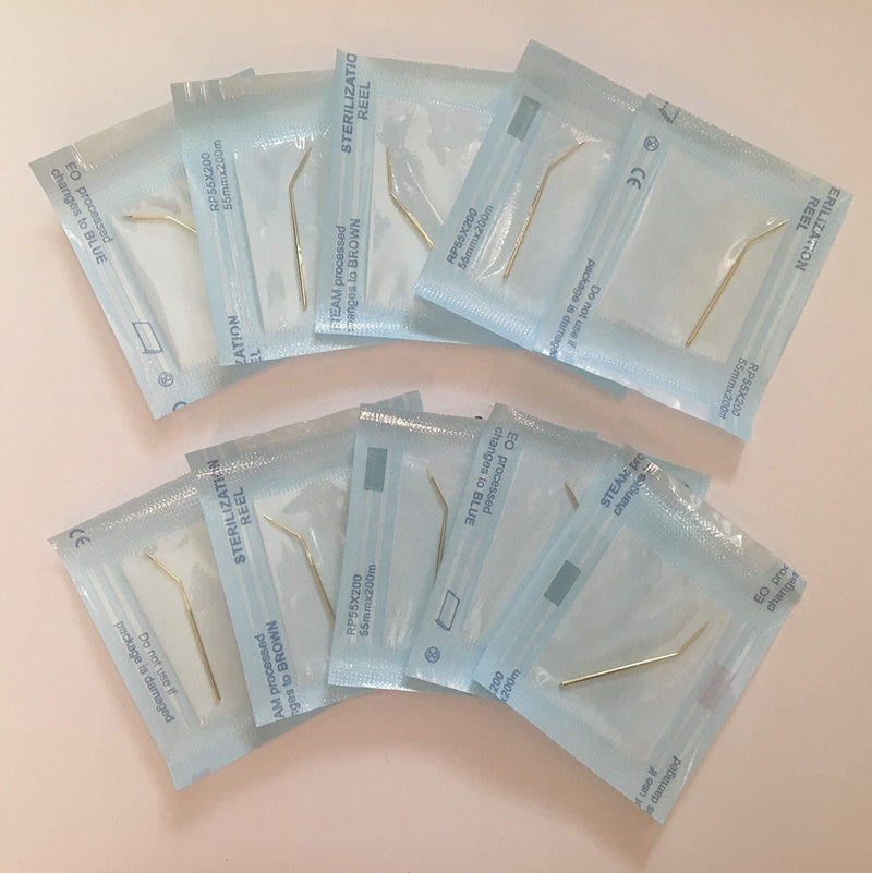 Plamere Pro Solutions Fibroblast Bent Copper Needles - 2nd Generation (Set of 10)