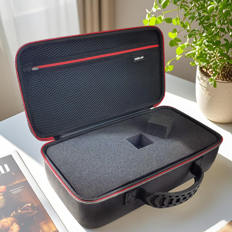 Hard Storage Case with Customizable Foam Insert - Protective EVA Case for Cameras, Gaming Consoles, Precision Instruments and Stethoscopes