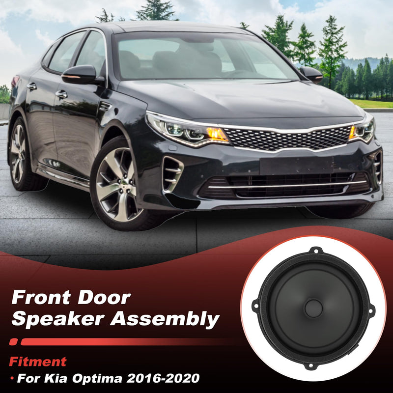 Motoforti 96330-D4000 Front Door Speaker Assembly for Kia Optima 2016-2020 7.9inch Midbass Car Audio Loudspeaker Left or Right Side Front Door Radio Coaxial Speakers 96330D4000